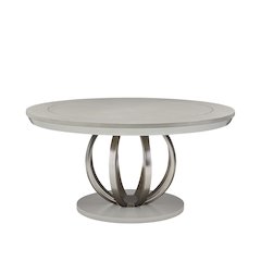 Eclipse Round Dining Table - Moonlight Gray