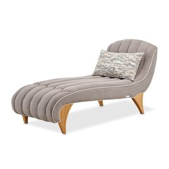 St. Charles Chaise - Dove Gray