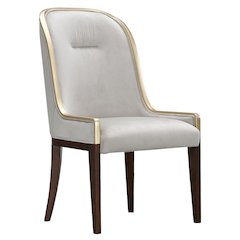 Houston Dining Side Chair, Set of 2 - Porcini/Walnut