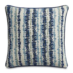 Blue My Mind Antigua 21" Square Pillow, Set of 2 - Navy
