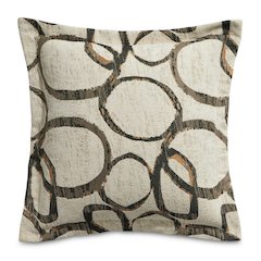 Explorer Sheldon 21" Square Pillow, Set of 2 - Stone/Natural