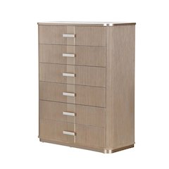 West Kensington Highboy Chest - Sea Salt Caramel