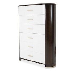 Paris Chic 6-Drawer Chest - Espresso