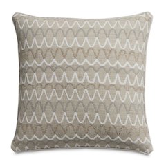 Moonbeam Whitney 19" Square Throw Pillow, Set of 2 - Natural