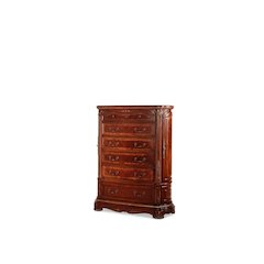 Cortina 6-Drawer Chest - Honey Walnut