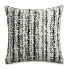 Explorer Antigua 21" Square Pillow, Set of 2 - Coal Gray