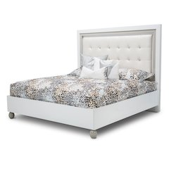 Sky Tower Queen Bed - Cloud White