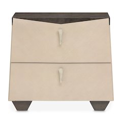 Fantosini Nightstand - Silver Mist