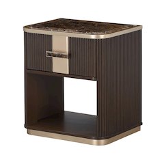 West Kensington 1-Drawer Nightstand - Medium Espresso
