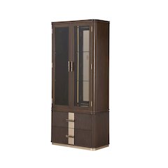 West Kensington Display Cabinet - Medium Espresso