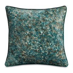Renue Tatum 19" Velvet Throw Pillow, Set of 2 - Juniper Teal