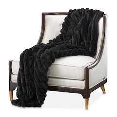 Parker 52"x72" Throw - Onyx