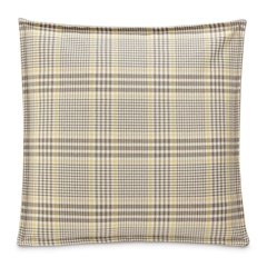 Newport Leeds 17" Plaid Accent Pillow, Set of 2 - Dove Gray