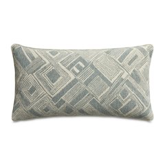 Renue Moro 13" x 24" Oblong Pillow, Set of 2 - Mineral Blue