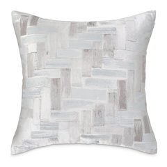 GLAMtastic Lexi 21" Square Pillow, Set of 2 - Spa
