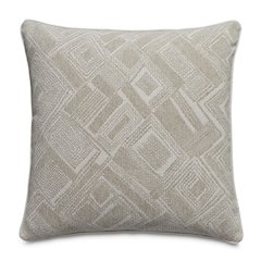 Moonbeam Moro 19" Square Throw Pillow, Set of 2 - Natural