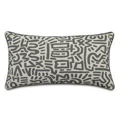 Explorer Halsey 13"x24" Oblong Pillow, Set of 2 - Slate