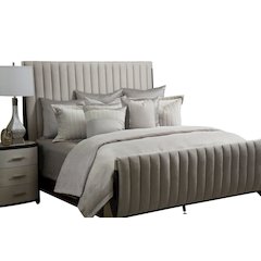 Skylar 10-Piece King Comforter Set - Champagne