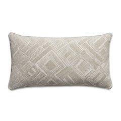 Moonbeam Moro 13" x 24" Oblong Throw Pillow, Set of 2 - Natural