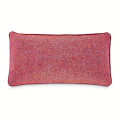 Boho DeAnza  13"x24" Oblong Pillow, Set of 2 - Berry