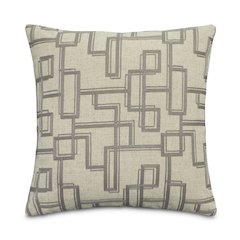 Moonbeam Keeley 21" Square Pillow, Set of 2 - Fawn