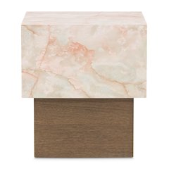Portrait End Table - Sienna Brown