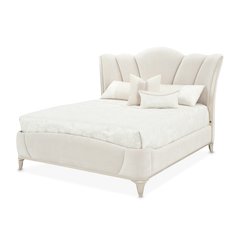 La Marisia Cal. King Upholstered Bed - Tranquil/Champagne Gold
