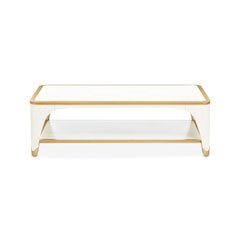 La Terrazza Rectangular Cocktail Table - Creamy Pearl