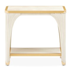 La Terrazza End Table - Silver Mist