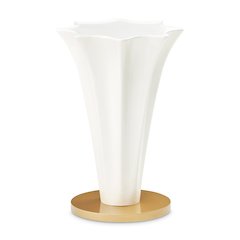 La Terrazza Chairside Table - Creamy Pearl