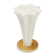 La Terrazza Chairside Table - Silver Mist