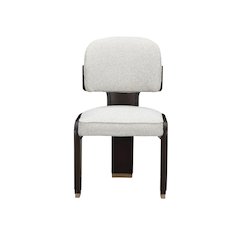 West Kensington Dining Side Chair, Set of 2 - Buff/Medium Espresso
