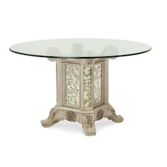 Platine de Royale Round Dining Table - Champagne