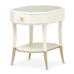 La Rachelle Octagonal End Table - Champagne