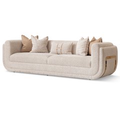 Savannah Breeze Mansion Sofa - Cashmere/Bright Gold