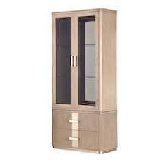 West Kensington Display Cabinet - Sea Salt Caramel