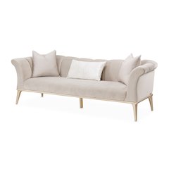 Yvette Sofa - Porcini/Medium Champagne