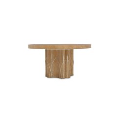 Villa Cherie Round Dining Table - Caramel