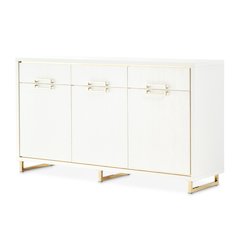 Palm Gate Sideboard - Cloud White