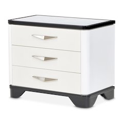 Tuxedo Large Nightstand - Piano Keyboard