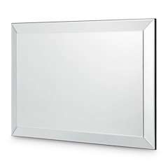 Carmela Wall Mirror - Glossy Charcoal Sand
