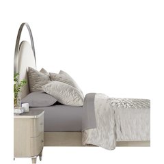 Messina 3-Piece Queen Quilt Set - Platinum