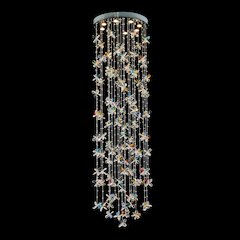 Wings of Color Crystal LED Chandelier