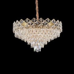 Regalia 21-Light Crystal Chandelier - Gold