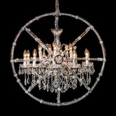 Pena 15-Light Traditional Crystal Chandelier - Clear