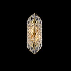 Regalia 4-Light Crystal Wall Sconce - Gold