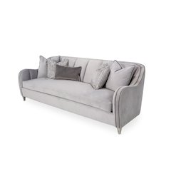 Roxbury Park Velvet Sofa - Steel/Slate