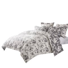 Mika 6-Piece King Duvet Set - Dove