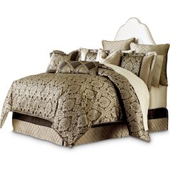 Imperial 9-Piece Queen Comforter Set - Bronze
