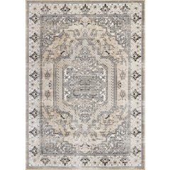Traditional 5x7 Washable Rug, Classic Carpet for Bedroom or Living Room